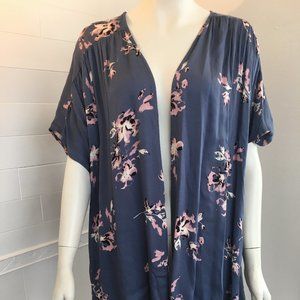 NWT Blue/Pink Cardigan Summer/Vacation Wear 2114